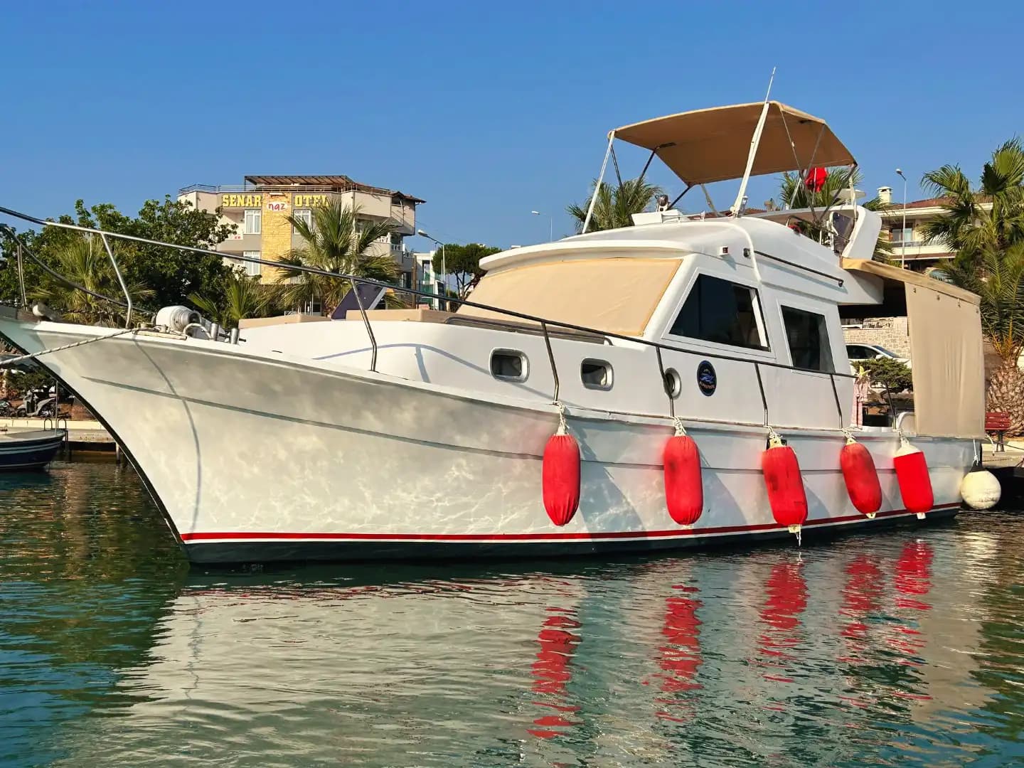 11m Boot Ayvalık – Tages-/Stundencharter Limancepte - Heiratsantrag auf der Jacht