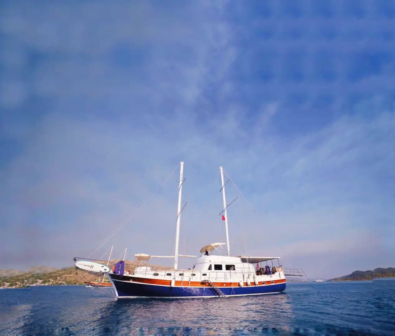 Marmaris Bozburun’da 5 Kabinli Gulet ile 10 Kişilik Konforlu Deniz Tatili 2