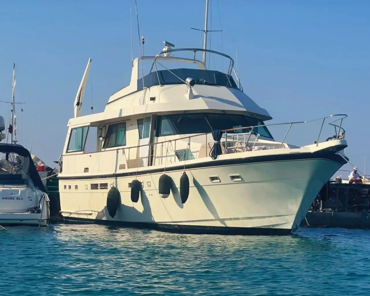 Çeşme’nin Maviliklerinde Hatteras Marka Yat ile Özel Bir Deniz Keyfi - Teknede Parti