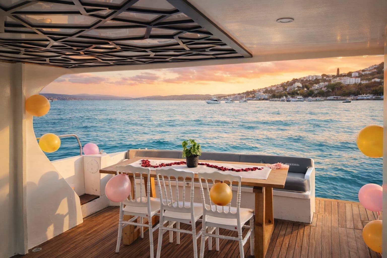 14M Luxury Yacht: Unforgettable Istanbul Bosphorus Day (10 Guests) 6