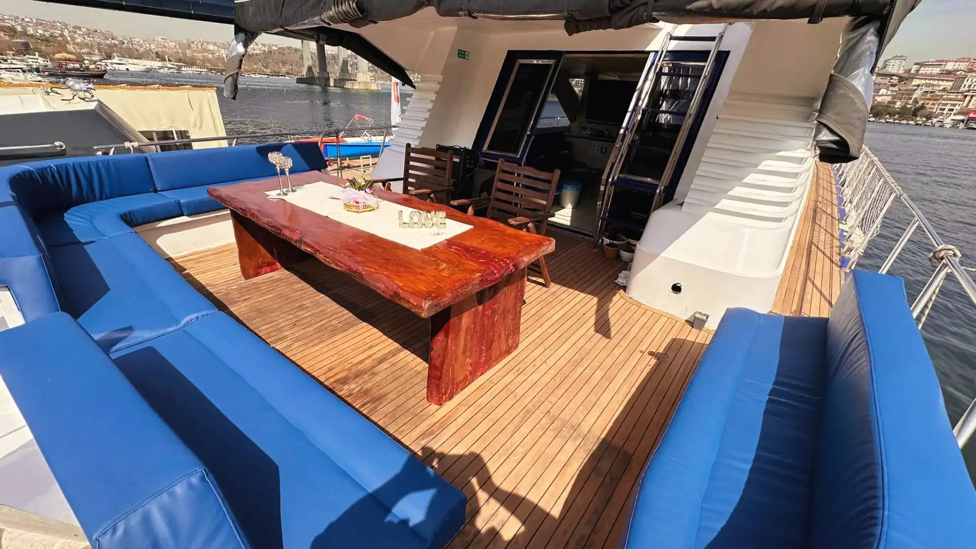 Unforgettable Moments on the Bosphorus with a 4-Cabin Yacht – Daily or Overnight Stay 8