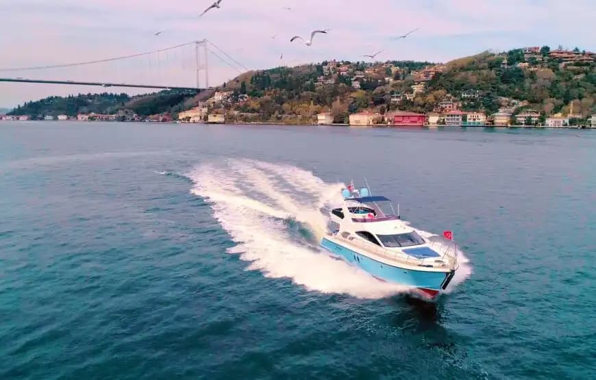 Luxury Yacht for Exclusive Sea Tour from Kuruçeşme, Istanbul! 9