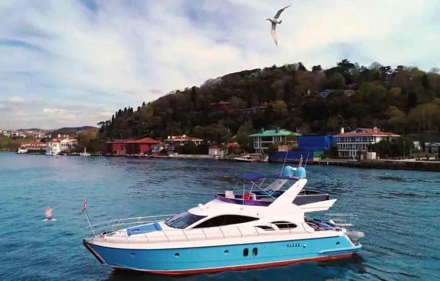 Luxury Yacht for Exclusive Sea Tour from Kuruçeşme, Istanbul! 2