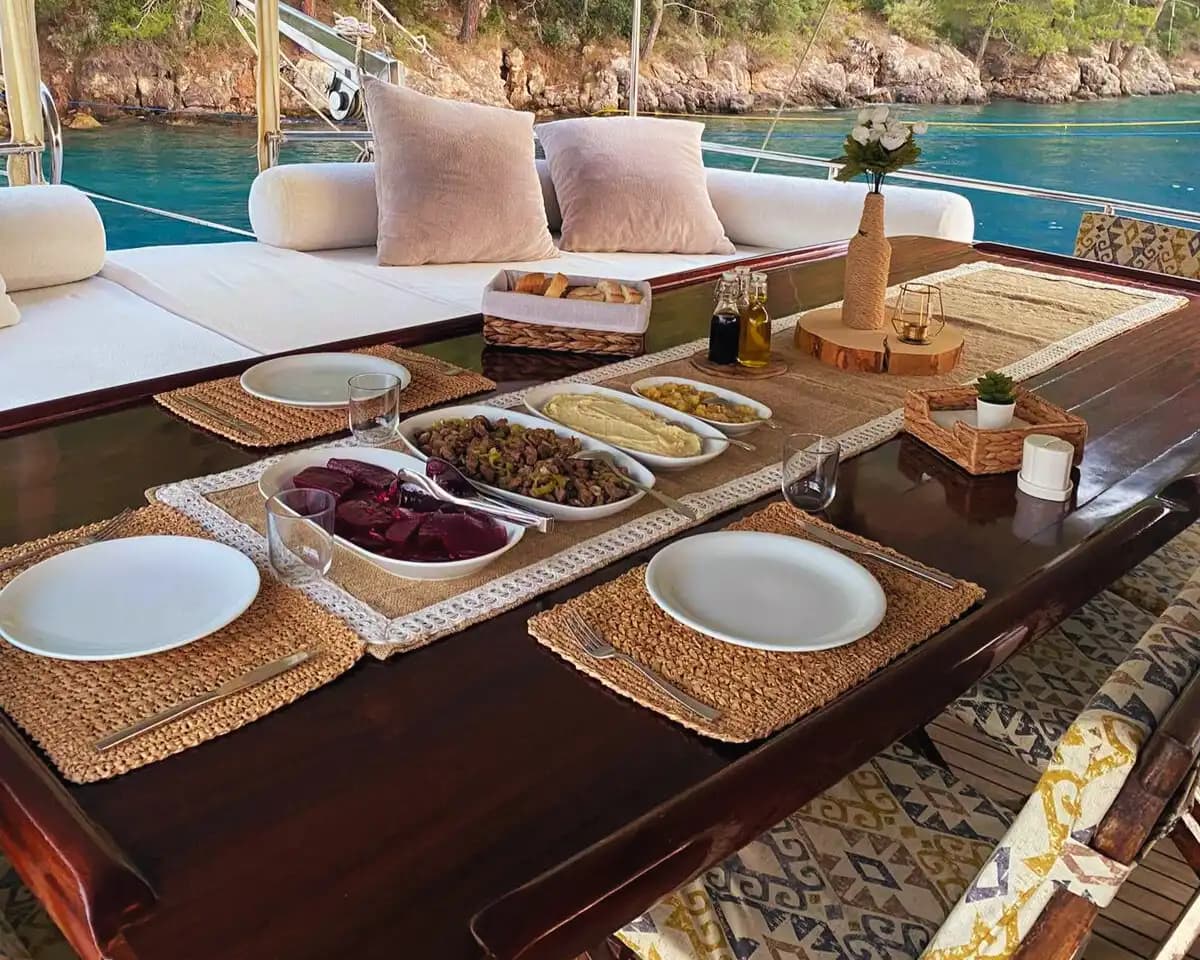 An Overnight Exploration in Kekova with a Fully Equipped Gulet 10