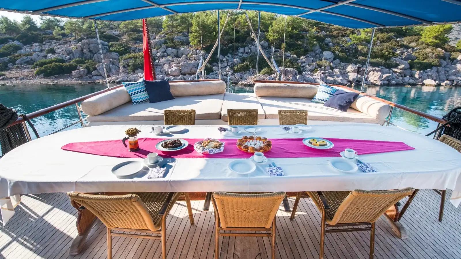 Exclusif Voyage bleu from Bozburun: 26-Meter 6-cabines Gulet 10
